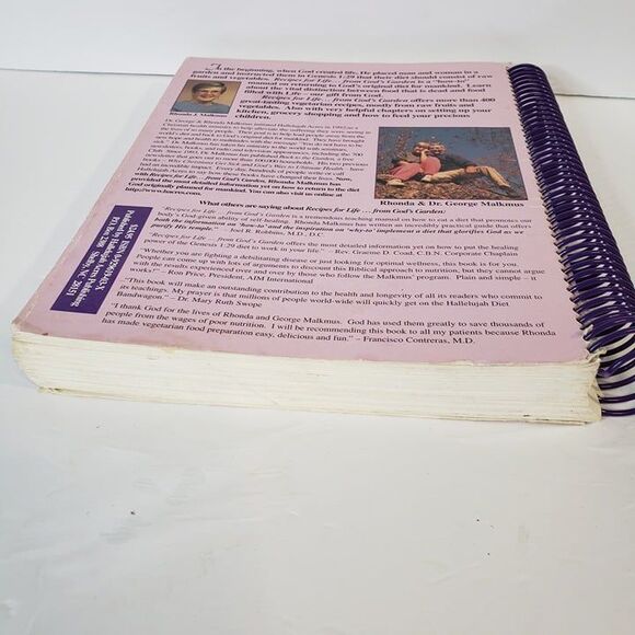 Vintage Recipes For Life From God's Garden Cookbook Natural Healthy Easy - Picture 4 of 12